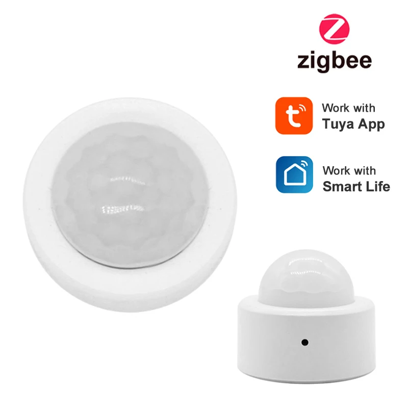 

Tuya Smart Zigbee PIR Motion Sensor WiFi Smart Home Human Body Infrared Detector Security SmartLife Works With Alexa Google Home