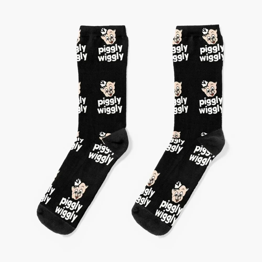 

Piggly Wiggly Socks cute professional running anti-slip Men's Socks Women's