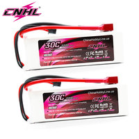 2pcs CNHL 2S 7.4V Lipo Battery 2200mAh 30C 40C 70C With T Deans XT60 Plug for FPV Quadcopter Drone Airplane Helicopter Car Hobby