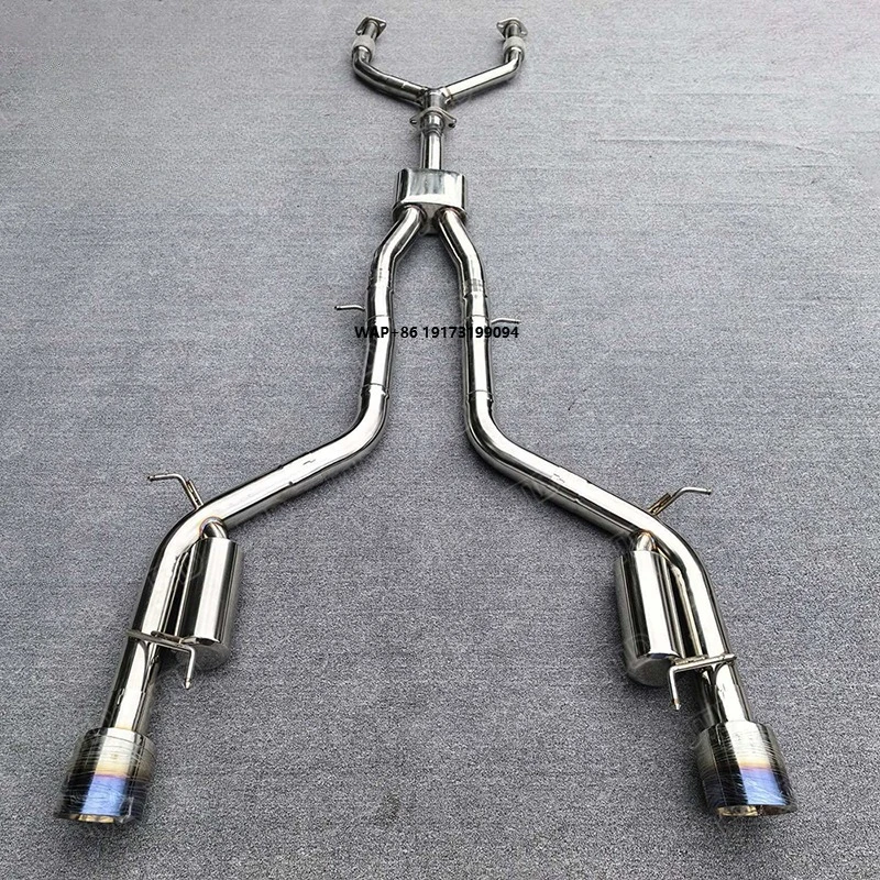 

High-Performance Catback Exhaust System for Infiniti G37 Coupe & Sedan 3.7L V6 - Stainless Steel, Valved, with Quad or Dual Tips