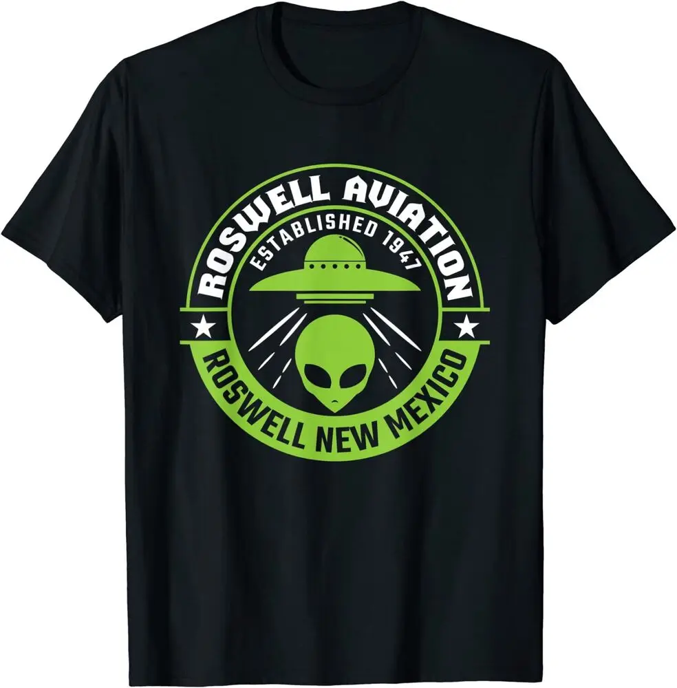 NEW LIMITED Roswell Aviation Established 1947 - Roswell Al!en Gift T-Shirt S-3XL