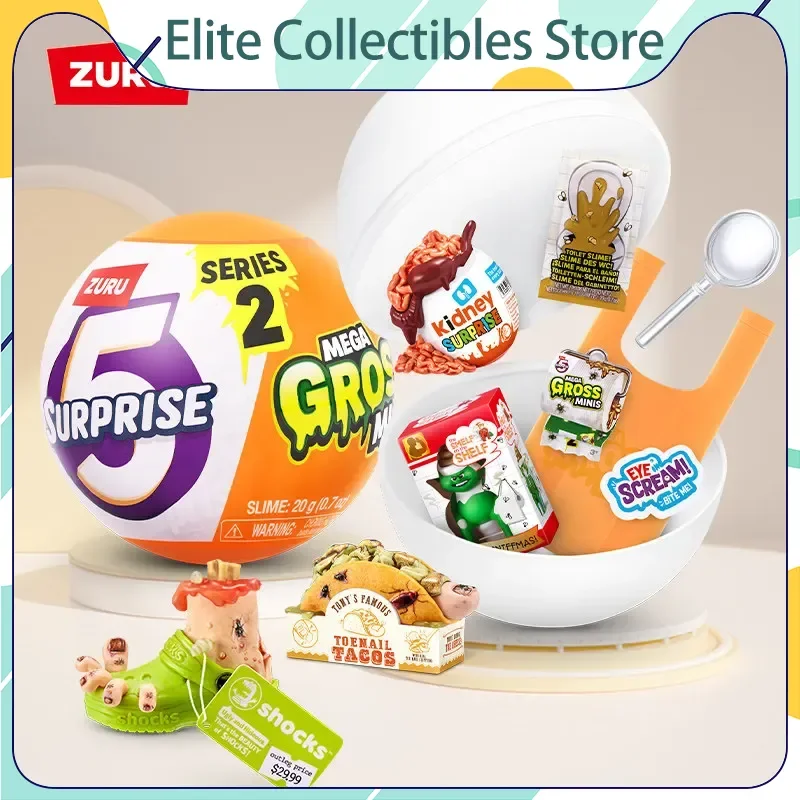 Zuru 5 Surprise Mega Gross Minis Mystery Serie 2 Sammelbare Minis Brands Scherzartikel Süßigkeiten Spielzeug Blindball-Box Spielzeug Geschenk