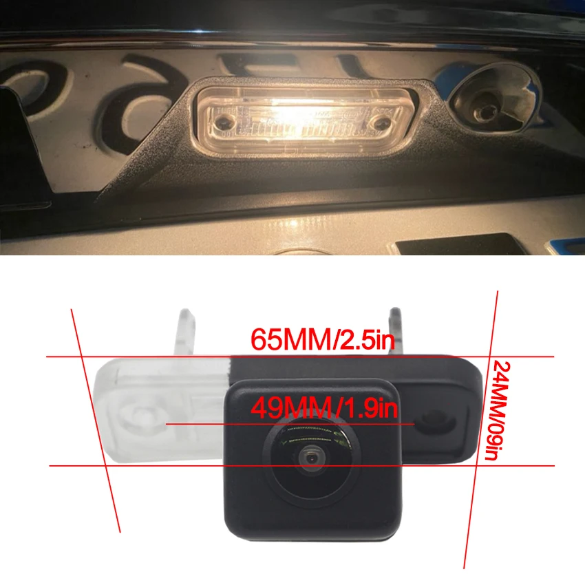 HD 1080P FishEye Vehicle Rear View Backup Camera CCD For Mercedes Benz SLK R171 SLK350 SLK320 SLK300 SLK280 SLK230 2004~2011