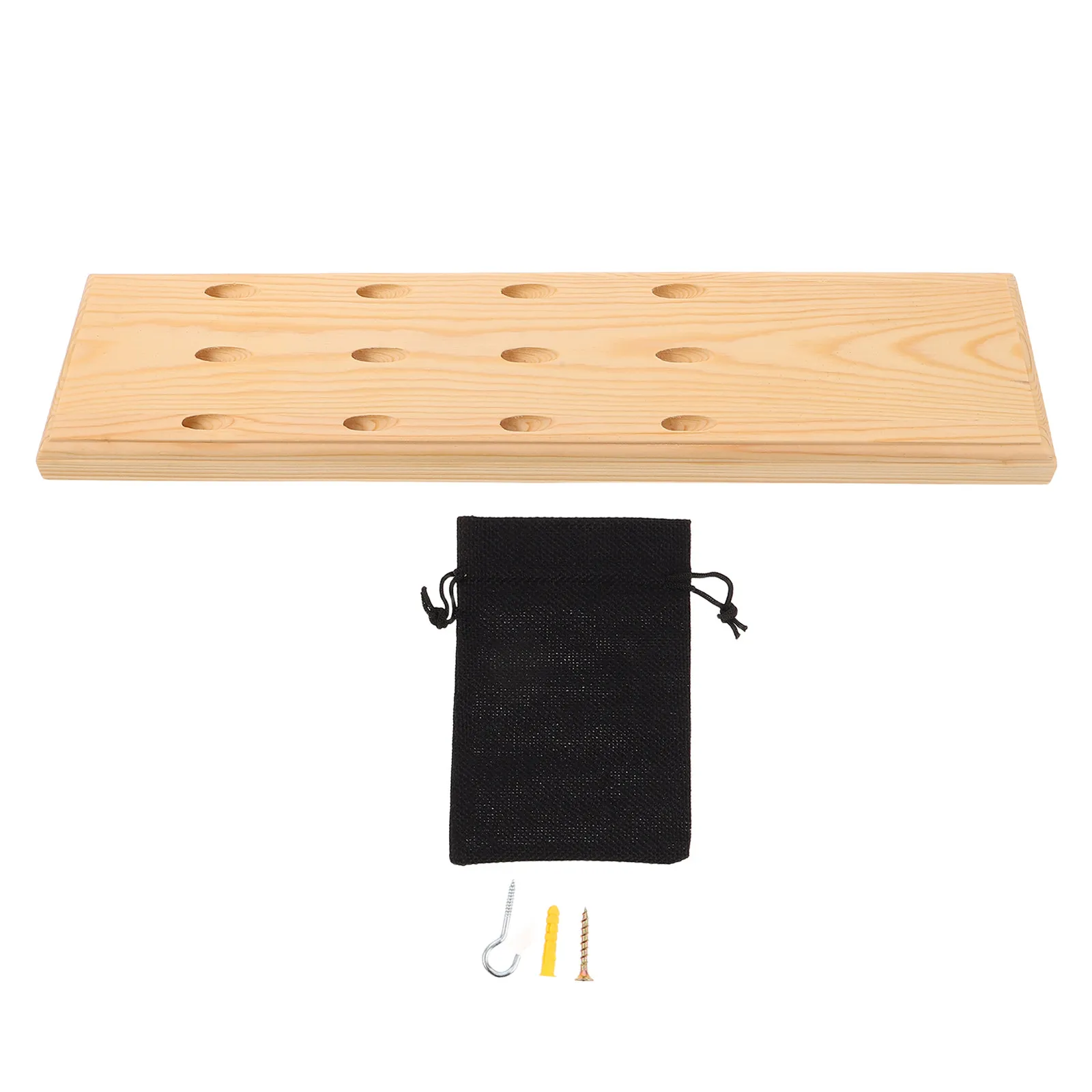 

Solid Wood Wall Mounted Dart Holder 12 Slots Dart Rack Organizer for Office Room Storage Wall Holder for