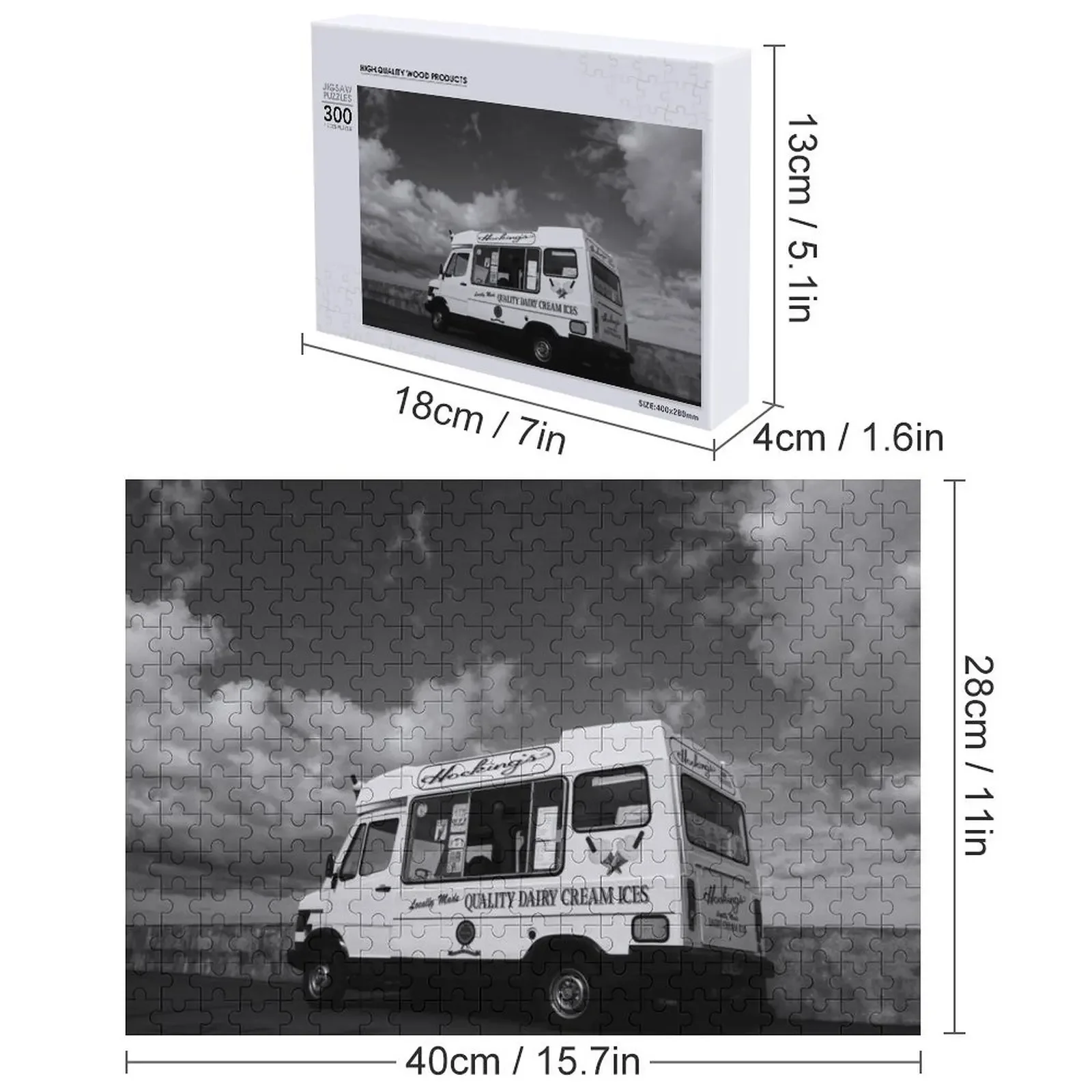 Пазл с мороженым Ван, персонализированный подарок для женатых, деревянное имя, персонализированный подарок с фотографией, пазл