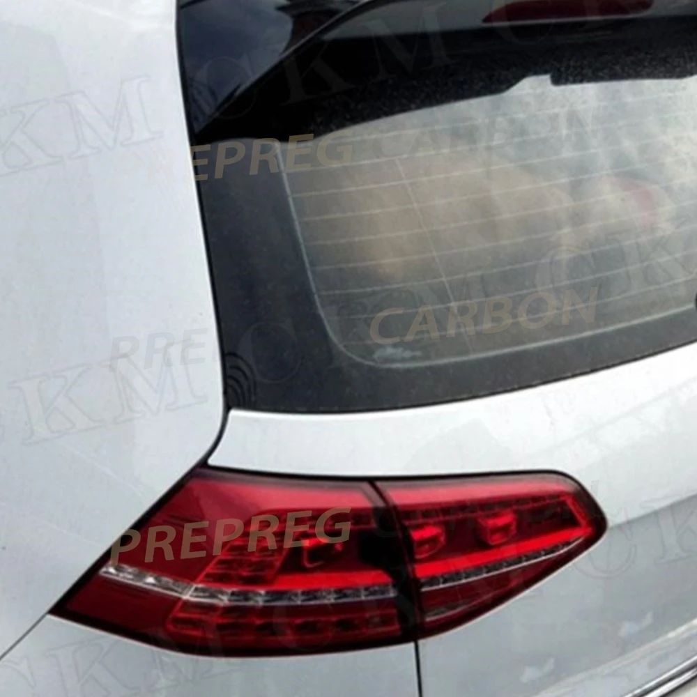 

Спойлер на крышку багажника ABS под карбон для Volkswagen VW Golf 7 VII MK7 7.5 GTI R 2014-2019, накладки на окна