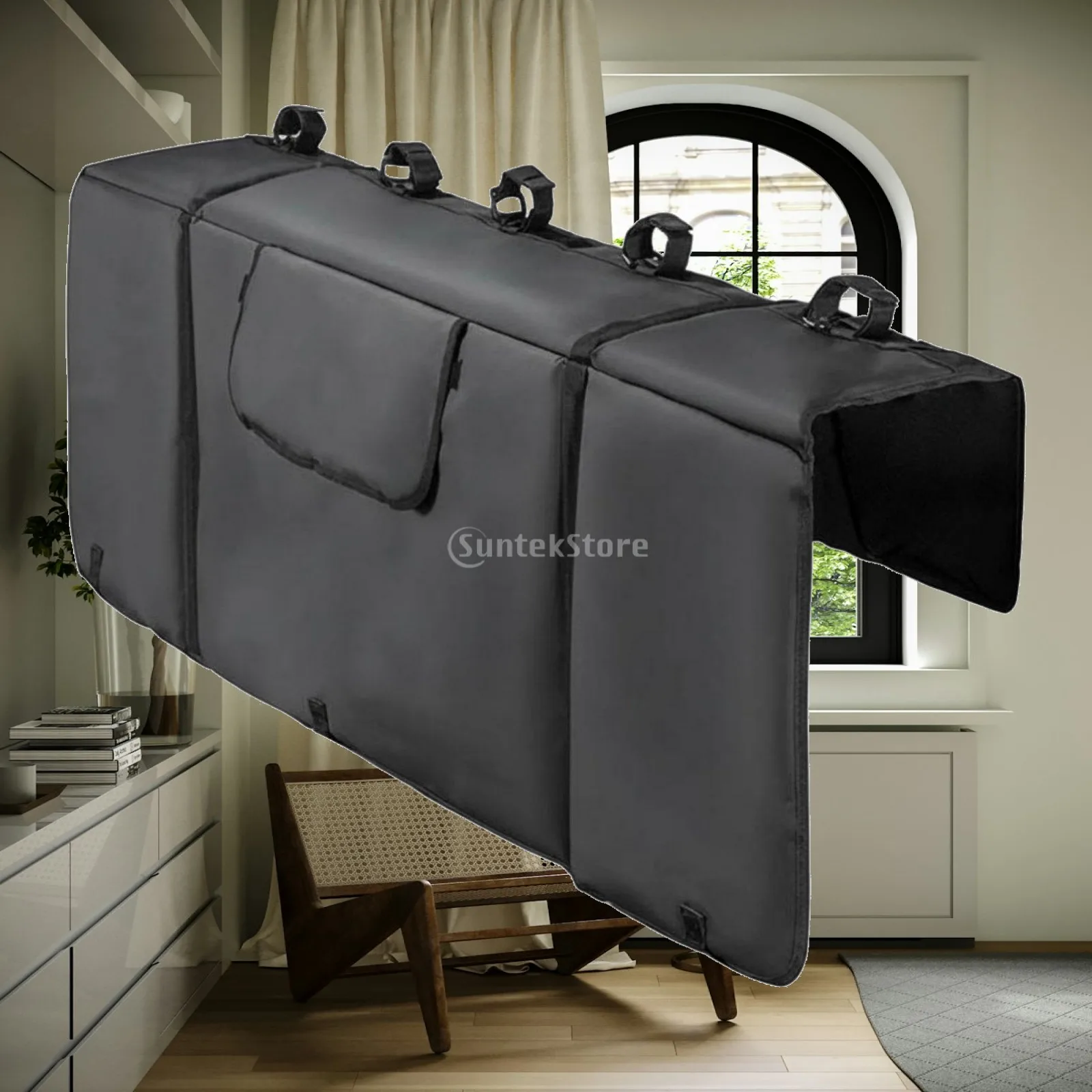 Oxford Cloth Truck Tailgate Pad Multi Bike Compatible Carrier for Pickup Truck Secure Cycling Accessory