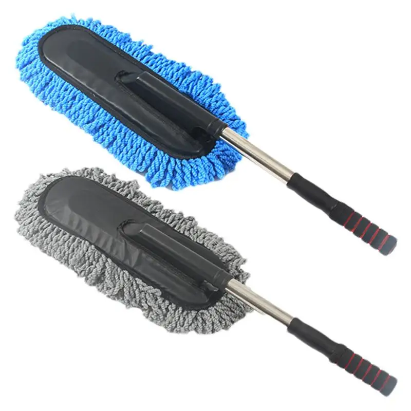Multi-Functional Microfiber Car Duster Brush Cleaning Tool For Car Interior And Exterior Washable Duster For Car Home Kitchen