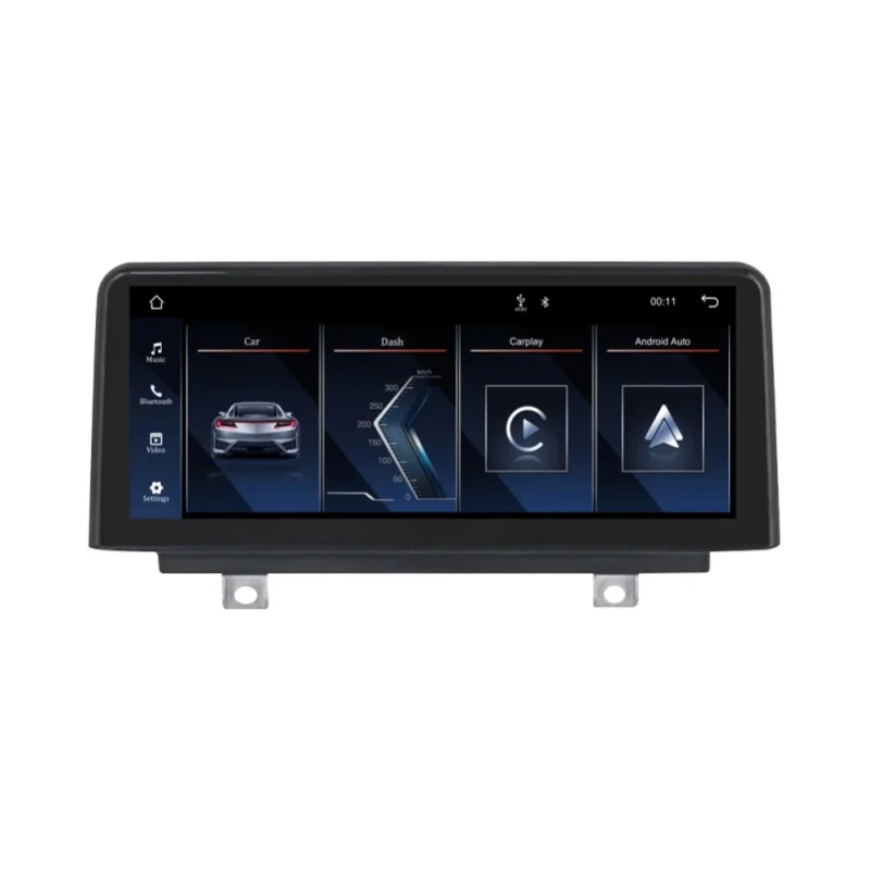 EU-Lagerbestand 10,25'' 1920*720 QLED-Bildschirm Kabelloses CarPlay Autoradio für BMW 1er, 2er, 3er, 4er Serie F20, F21, F22, F30, F32, F34, F36 2013–2017 NBT-Systeme Android Auto Multimedia-Player
