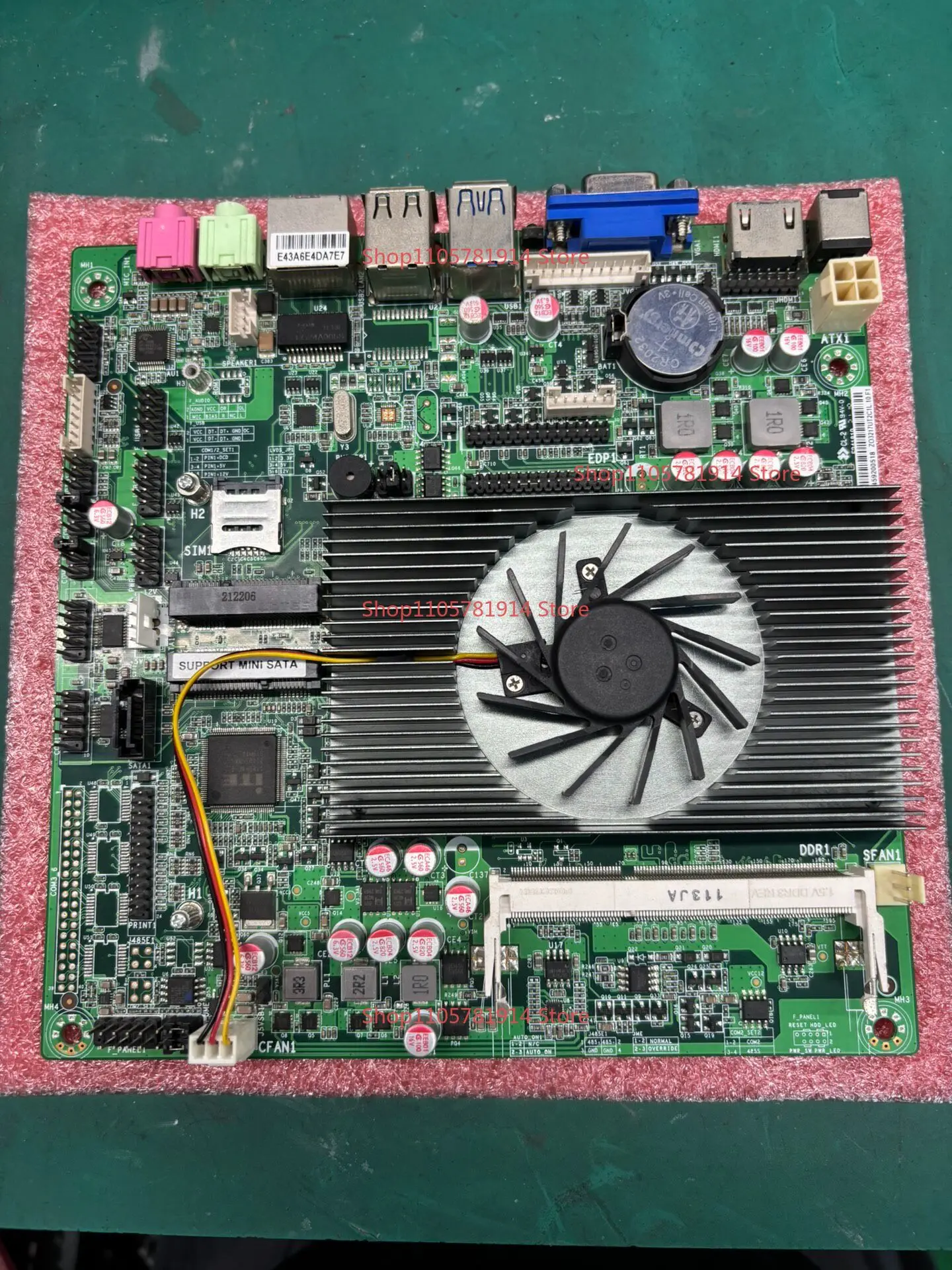 For ZO-3217UT-2C1L Cash Register Main Board with LVDS and EDP Interfaces