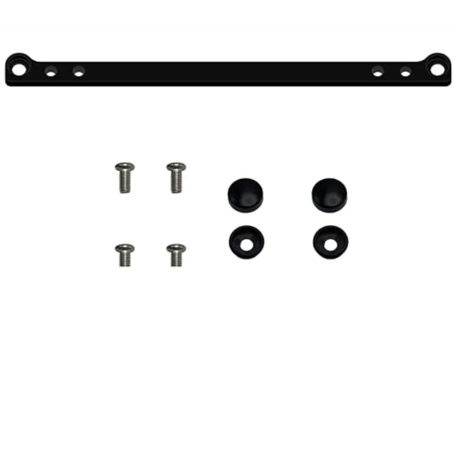 

License Plate Adapter Holder for JDM to US Conversion, Mini Truck License Plate Adapter, Black