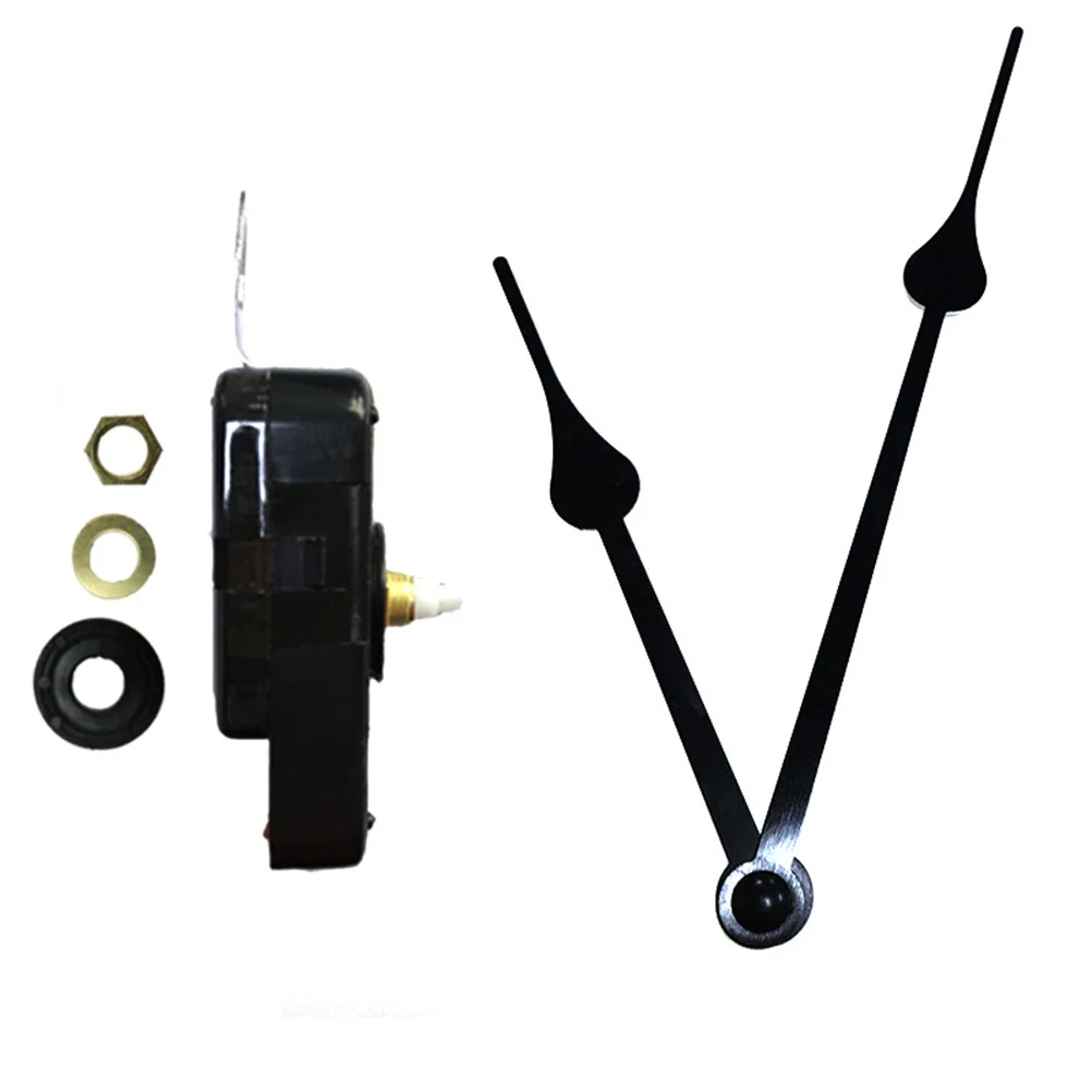 

Silent Quartz Clock Movement Kit No Black Simple Home Clock Accessory Replacement Parts Scanning Fluorescence Needle Set
