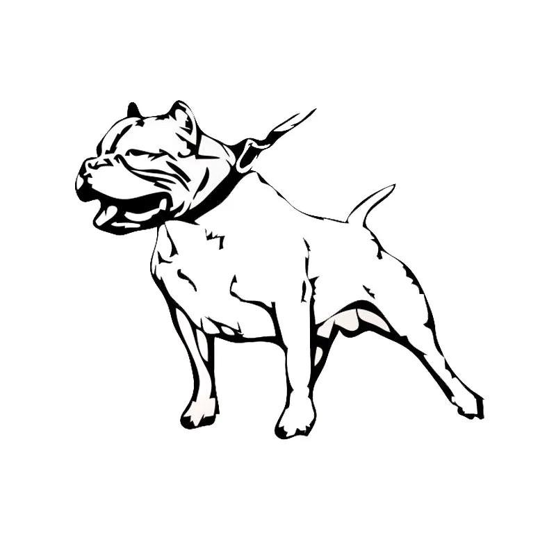 

Jpct American Bully Dog Car Sticker Cross Country Diesel Car Motorcycle Auto Parts Decoration Car Supplies Car Fun Decal PVC
