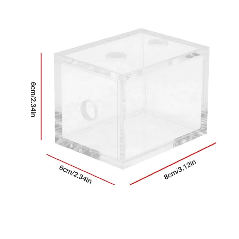 New 200ml Acrylic water tank cooler water cooling radiator pc cpu water block Transparent