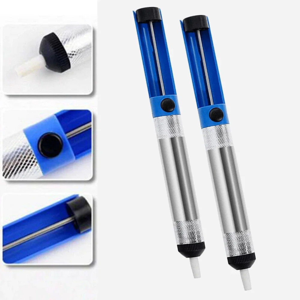 Removal Solder Suction Repair Rework Sucker Vacuum Welding Aluminum Desoldering Desolver Power tool Accessories