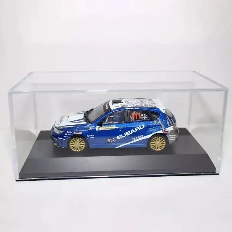 1/43 Scale Japanese Subaru Impreza Wrx Sti #111 Racing Sports Car