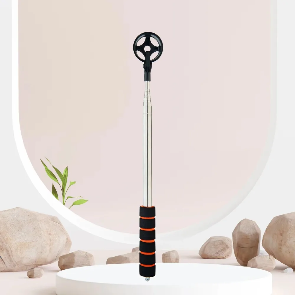 Teleskopowy zbierak do piłek golfowych, kompaktowa konstrukcja, łopatka do zbierania piłek, wysuwany zbierak do piłek, sprzęt treningowy, najdłuższa długość 2,7 m