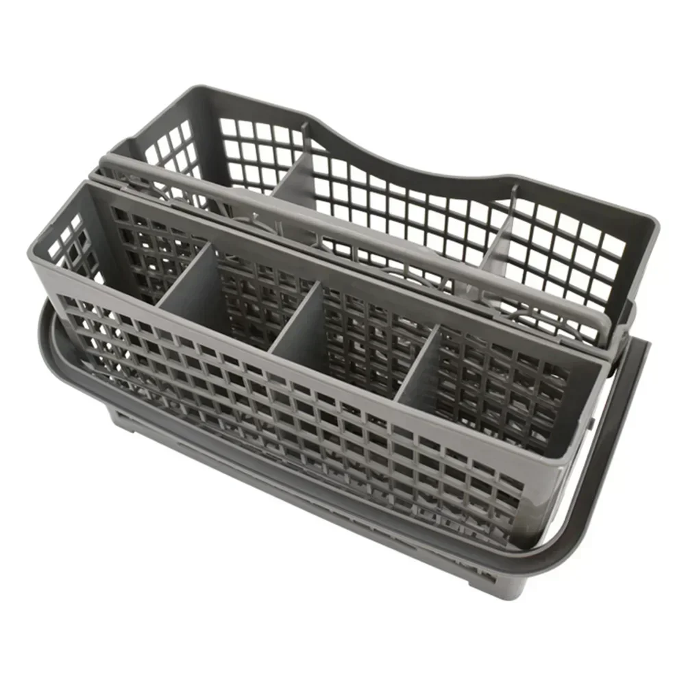 Universal 2 In 1 Cutlery Basket For Dishwashers 6211025 Dishes Cleaning Basket Tray Household Kitchen Dishwasher Accessories