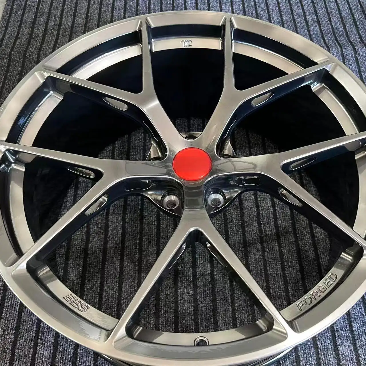 

forFactory Direct New Custom Forged Aluminum Alloy Auto Wheels Hub OEM Manufacturer Multi Spoke Design 25mm/30mm