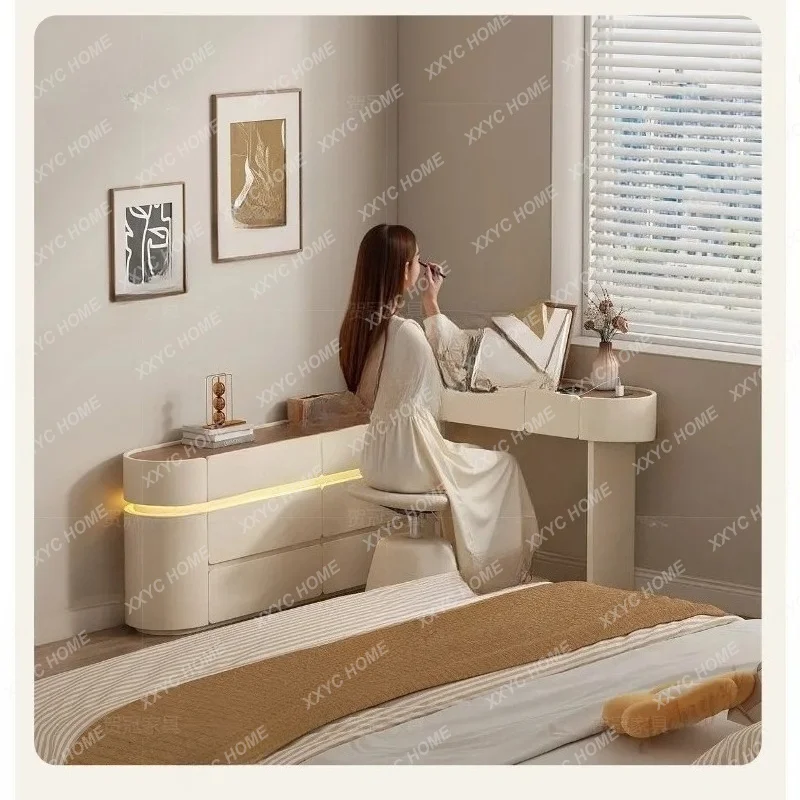 Elegant Vanity Desk With Storage Design Meticulous Exquisite Vanity Desk Trendy Classic Coiffeuse De Chambre Furniture
