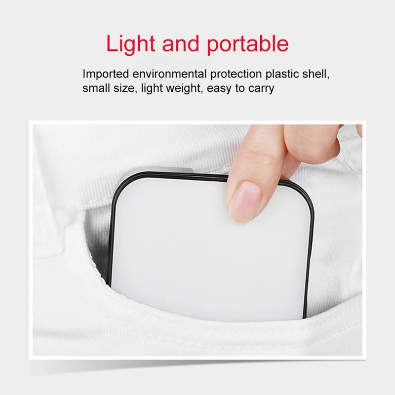 1 Stück Mini LED Video Licht Fotografie 2w 6500k Füll feld Lampe für Kamera Smartphone Laptop