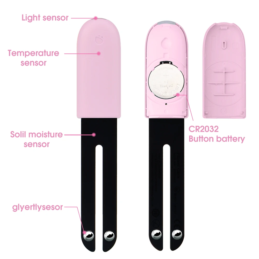 Tuya HHCC 꽃 모니터 글로벌 버전 플로라 모니터, 정원 관리 식물 잔디 토양 물 비옥도 스마트 테스터 센서 감지기