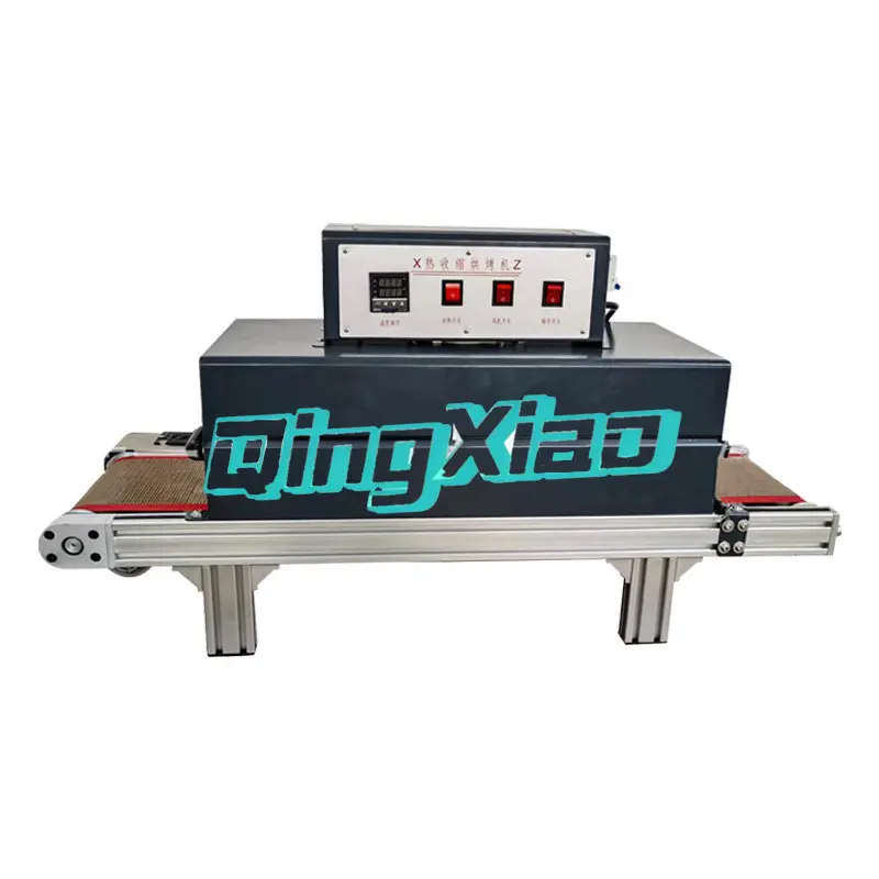 

Fully Automatic Heat Shrink Tube Oven High Temperature Mesh Belt Tunnel Oven Visible Window Small Sleeve Shrinking Machine