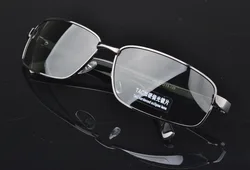 Real Photo Polarized Square Design Mens Driving Sport Fishing Uv400 Uv 100% Navigationsunglasses With Test Card 0007