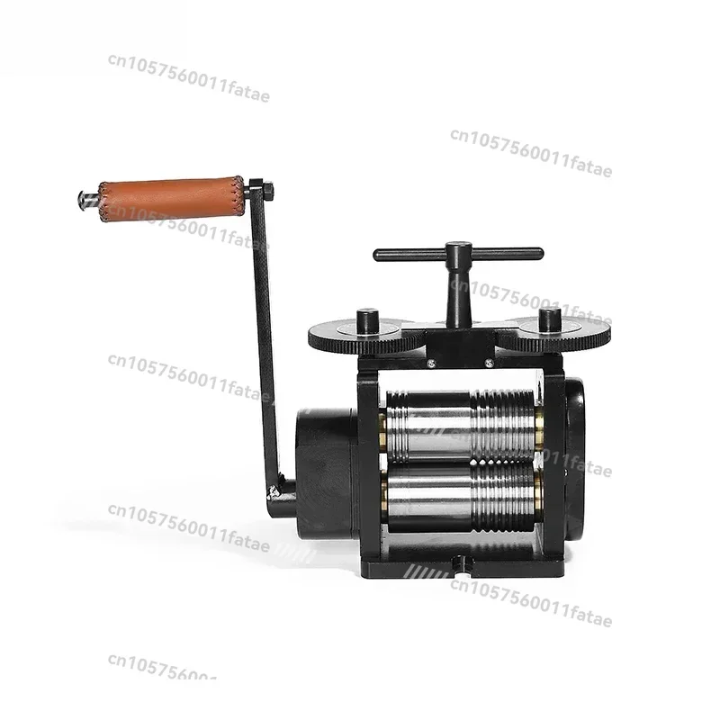 

Jewellery Making Machine，in Black with 130mm Rolls Manual Combination Jewelry Rolling Mills