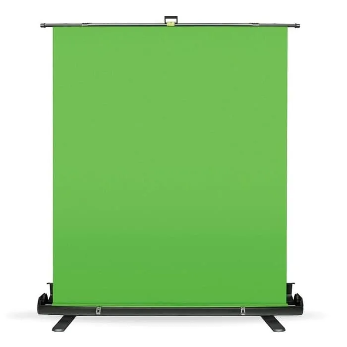 Elgato Portable Collapsible Chroma Key Panel Wrinkle Resistant Game Studio Floor Rising Blue White Green Screen Background