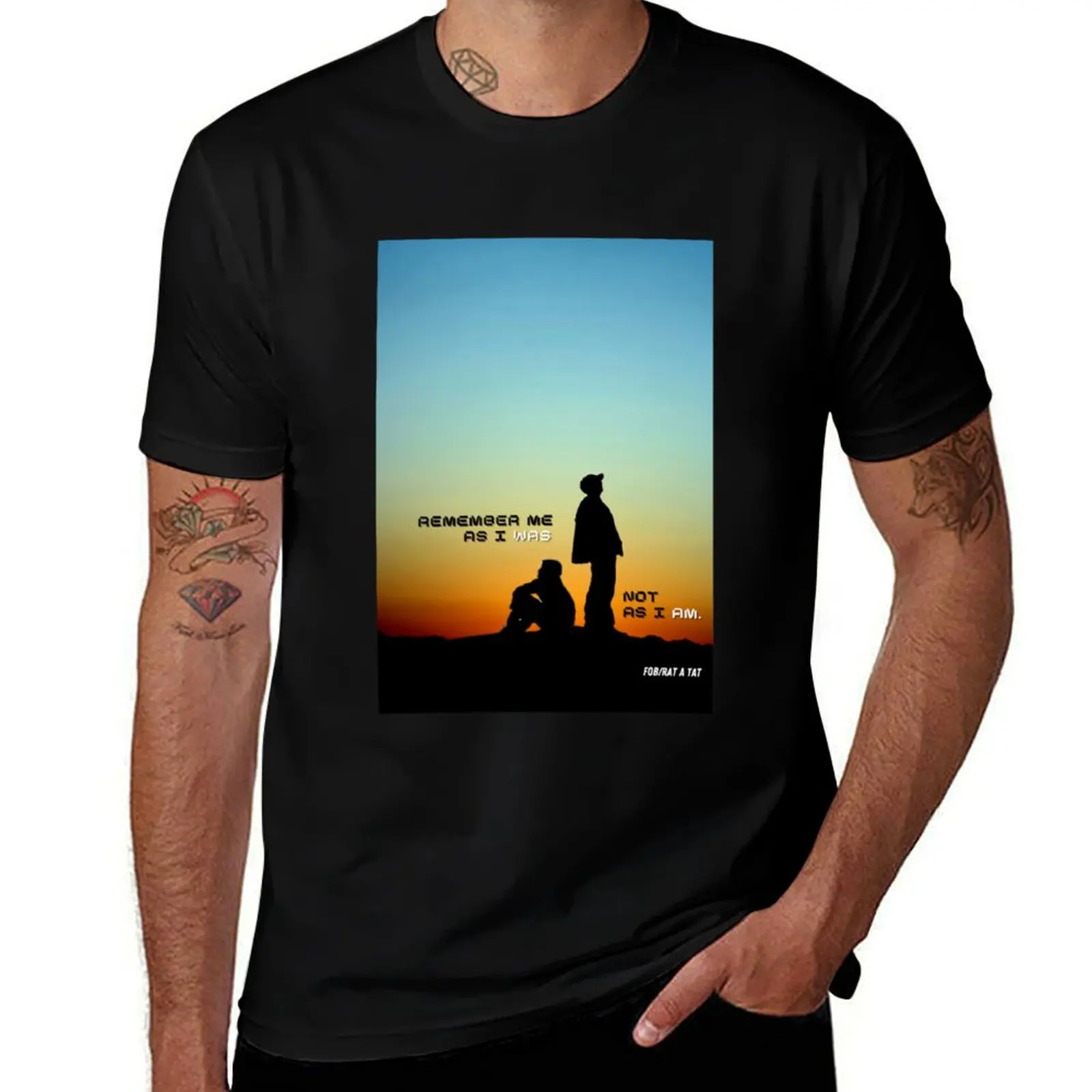 

FOB Remember me. - Sunrise Ver. T-Shirt man t shirts graphic t shirts for man pack cotton