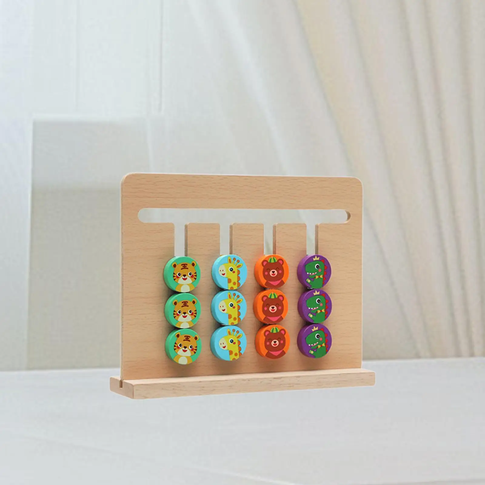 

Slide Puzzle Toy Preschool Fine Motor Skills for 3 4 5 Years Old Kids Party