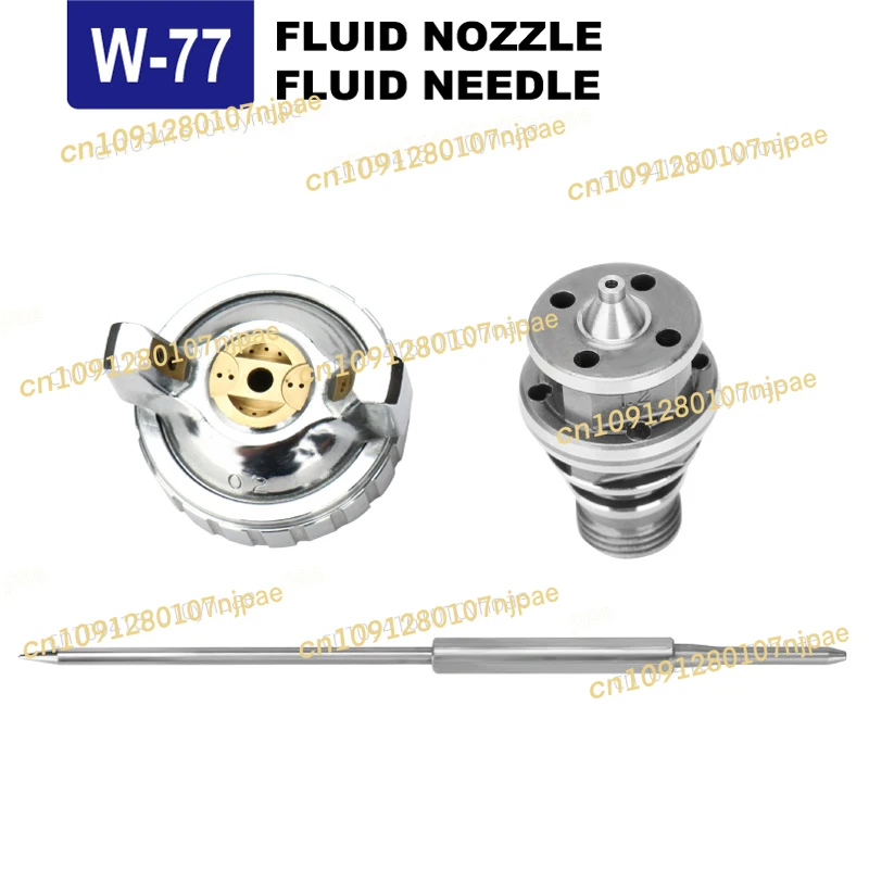 

W77 R77 Комплект распыления Сопло Aircap Набор деталей распылителя Пневматический инструмент Компонент для Японии Anest Iwata Распылительные детали