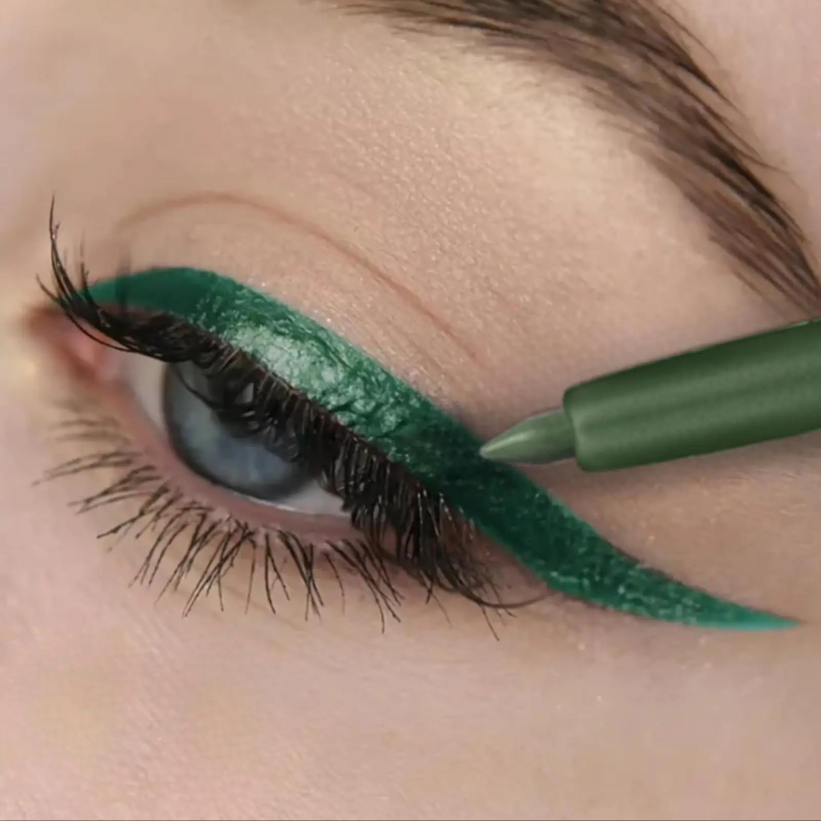 1 szt. Żelowy eyeliner w pisaku - długotrwały i gładki aplikator, wysoka pigmentacja, odporny na rozmazywanie, makijaż oczu, kosmetyki do makijażu dla kobiet