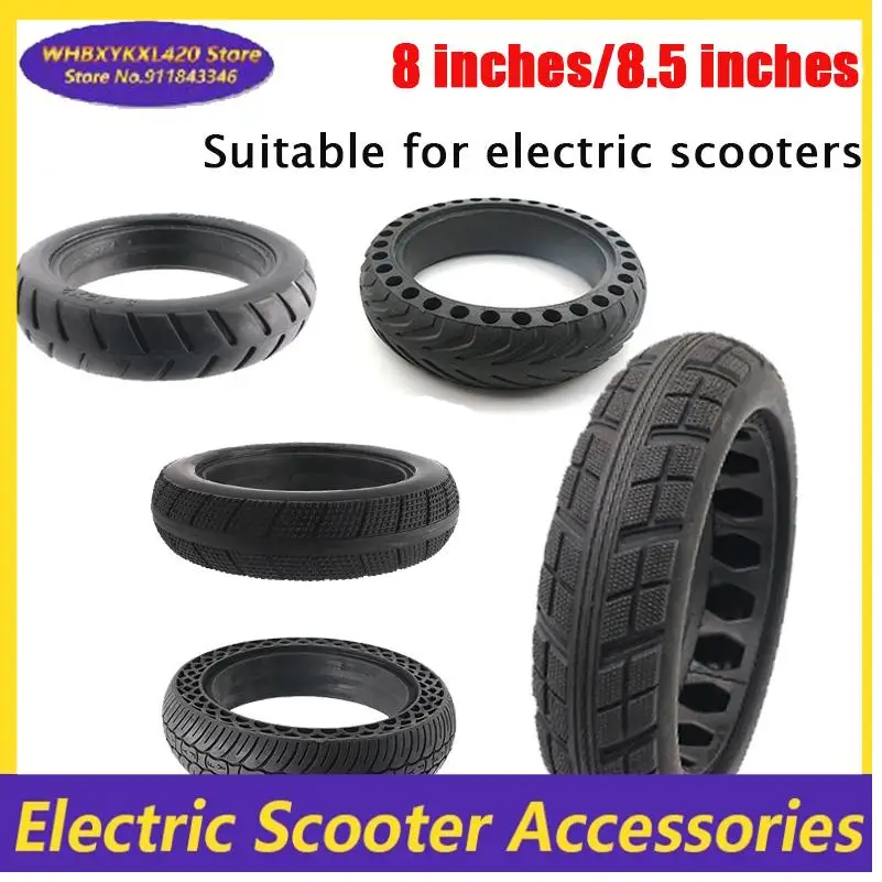 

81/2x2 solid tires, 8.5-inch solid non inflatable tires, suitable for Xiaomi Mi Home M365 electric scooter accessories