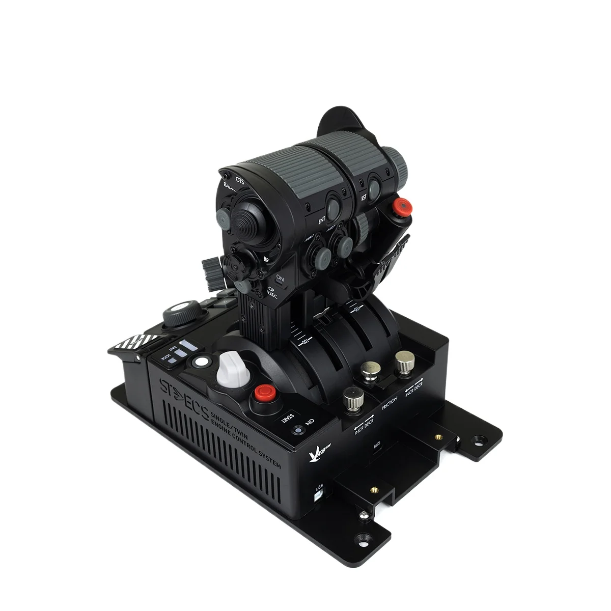 Throttle System STECS Mini Plus Enhanced Dcs F18 Dual-engine Flight Simulation