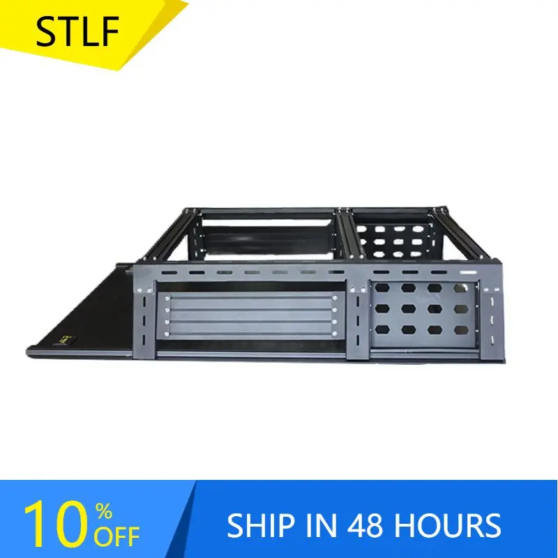 

STLF Truck Ladder Rack Gantry Anti Tip Anti Roll Frame Modification Adjustable Overhead Logo Anti Room for d-max hilux f150