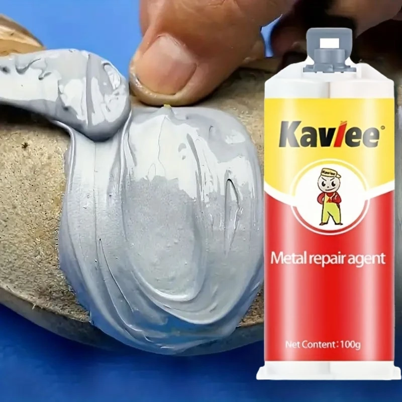 85 ml-Magic Repair Glue AB-Kleber, starke Metallbindung, hitzebeständig, Kaltverschweißung, Metallreparaturkleber, Gießkleber, ungiftig