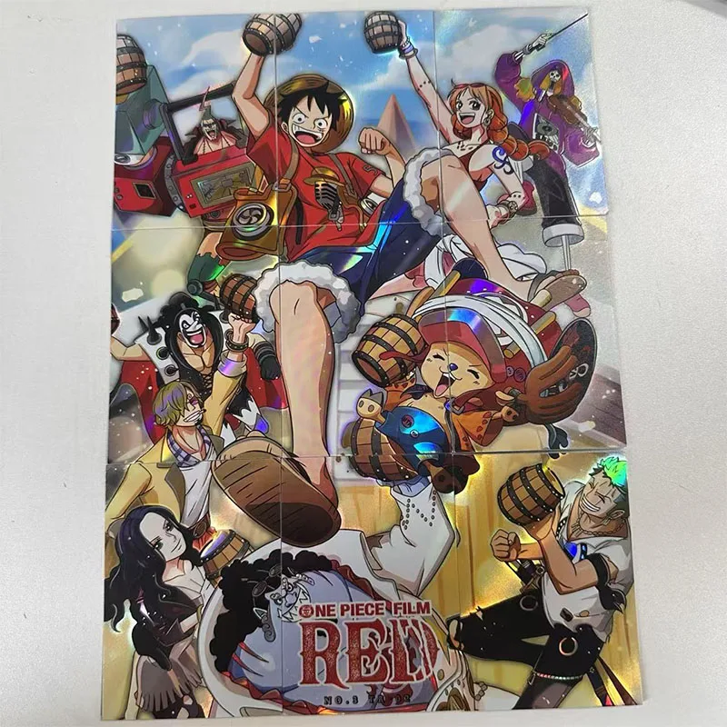 Anime Een Stuk Puzzels Kaarten Luffy Sanji Zoro Nami Robin Chopper Collectie Kaarten Kerst Verjaardagscadeautjes Kinderspeelgoed