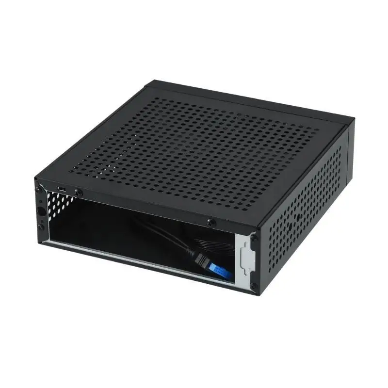 

Корпус промышленного управления Mini-ITX HTPC Простой в использовании корпус для ПК Корпус для компьютера ITX с 4 USB для офисных домашних насадок