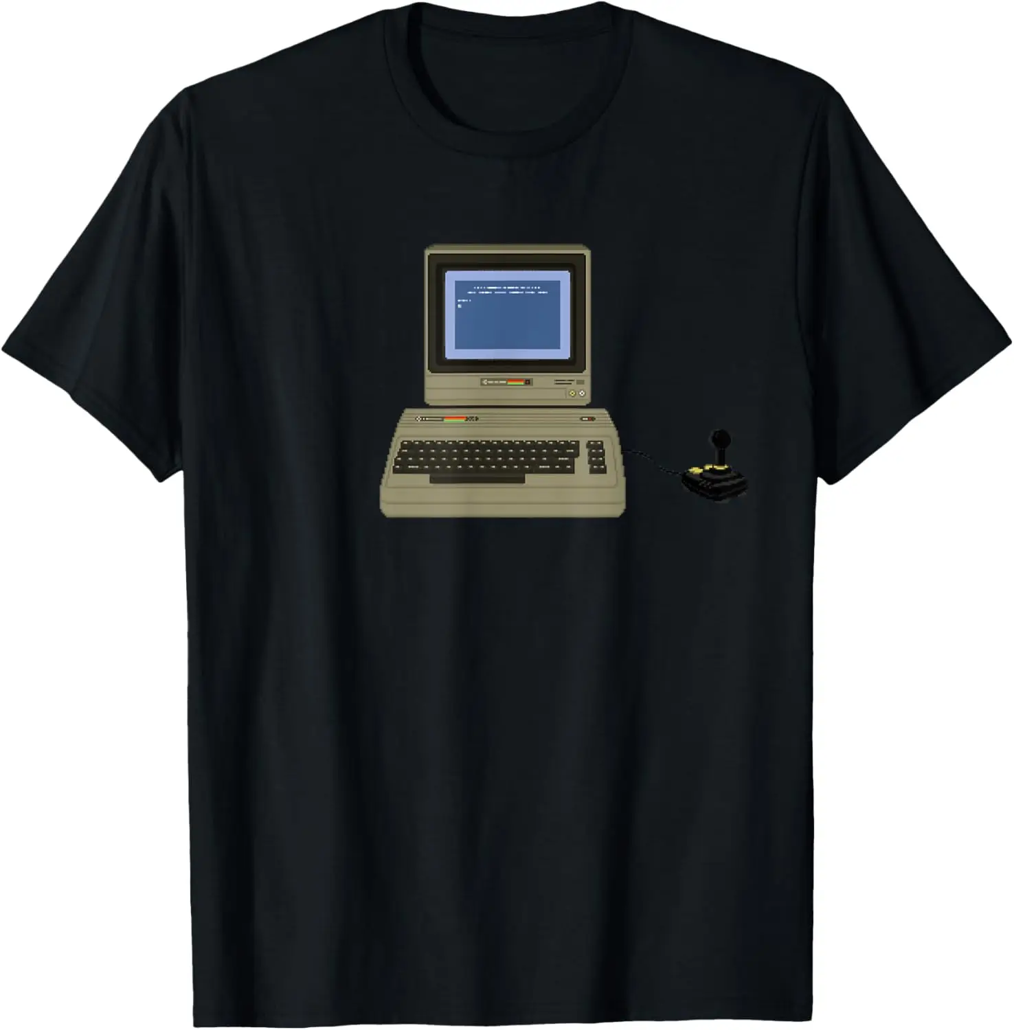 C64 1980s Retro Gamer and Retro Computing 8bit - Pixel Art T-Shirt