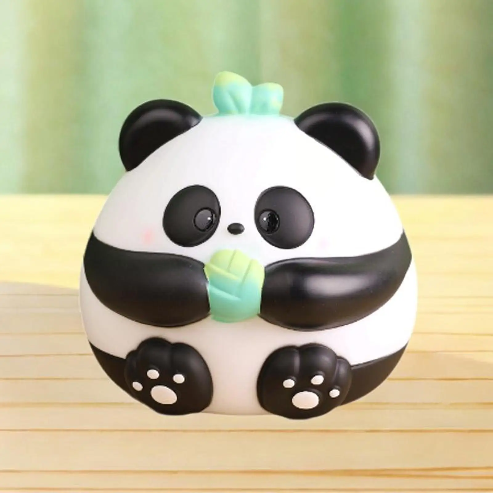 

Panda Figurine Festival Gift Home Decor Collectible Piggy Bank for Kids