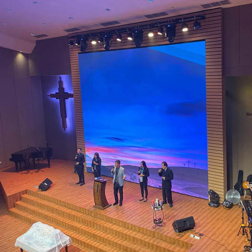 

P1.86 P1.53 P1.25 High Definition Indoor LED Display Screen for Meeting Room or Advertise
