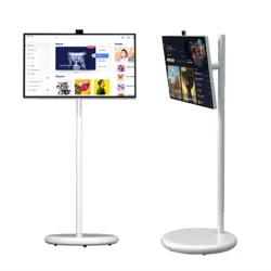 27 Inch Portable Android Smart TV 6G+128G IPS Touch Screen Tablet Height Adjustable 100WH Battery Working Time 6-8 Hours