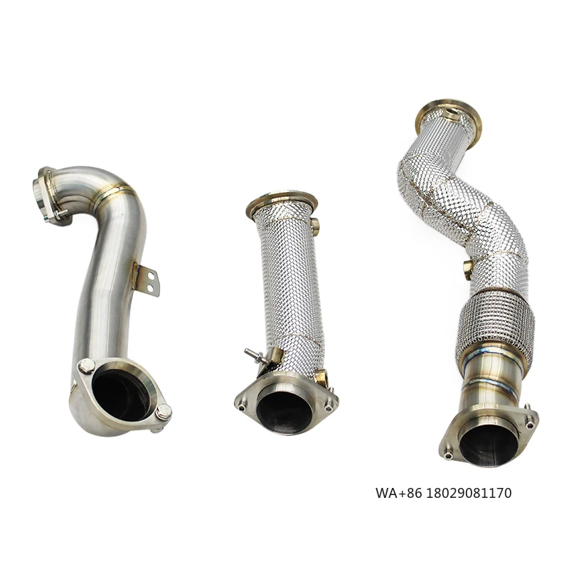 

Выпускной коллектор BSK (даунпайп) для M2/M3/M4 G87/G80/G82 3.0T 2019-2025, система свободного потока Boska из нержавеющей стали