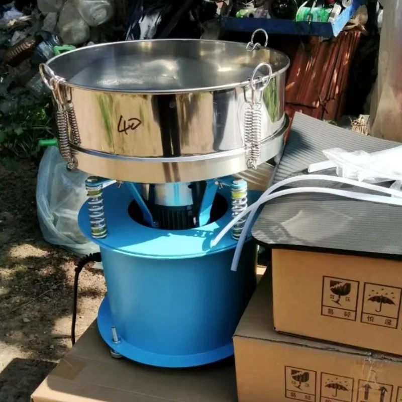 

Автоматическая электрическая вибрационная ситовая машина высокой производительности из нержавеющей стали для просеивания порошков и муки