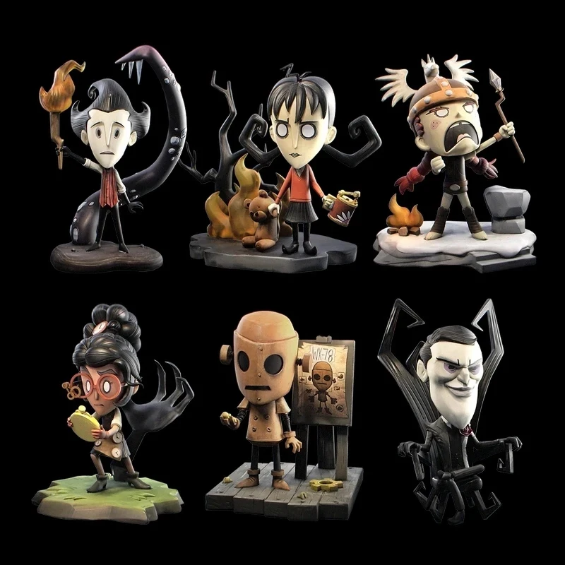 

Don't Starve V1: Серия Blind Box — Коллекционная фигурка персонажа, настольное украшение, модель-игрушка, декор для окна, игровая периферия, таинственная коробка, забавный подарок