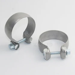 Automobile exhaust pipe arc clamp muffler connector pipe card card tail throat connection pipe clamp clamp