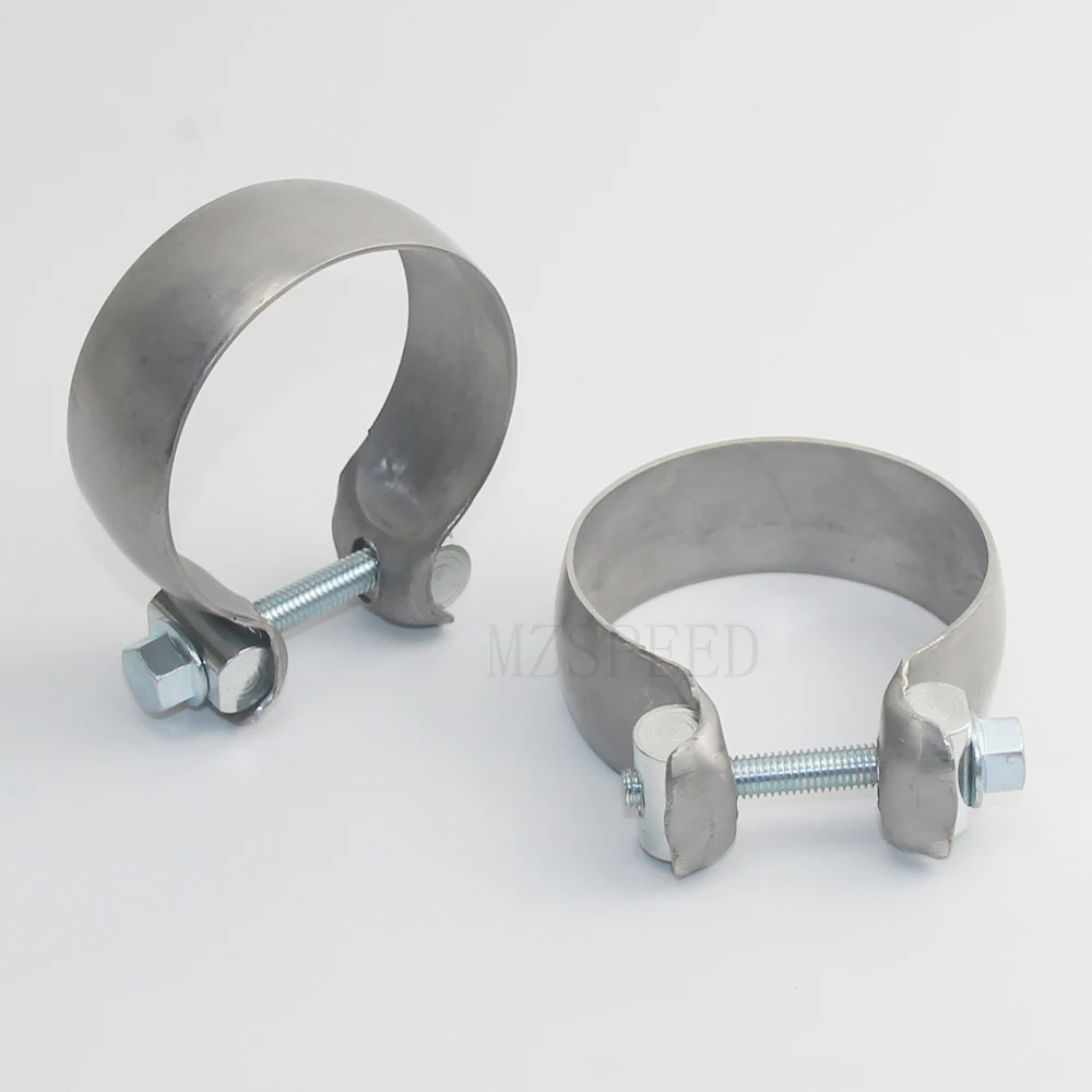 Automobile exhaust pipe arc clamp muffler connector pipe card card tail throat connection pipe clamp clamp