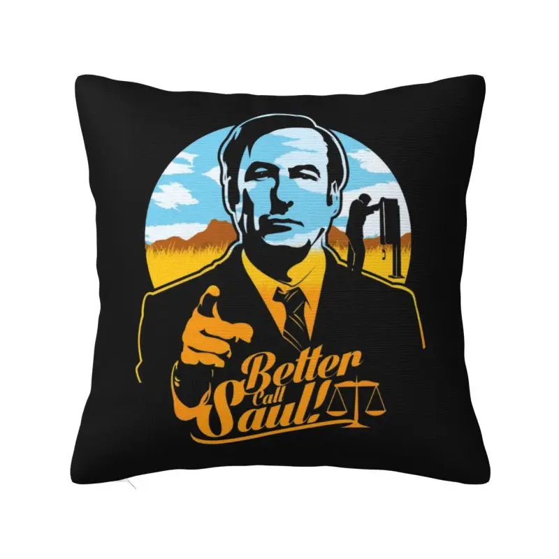 

Heisenberg Breaking Bad Pillow Case 45x45cm Better Call Saul Modern Cushion Cover Car Pillowcase